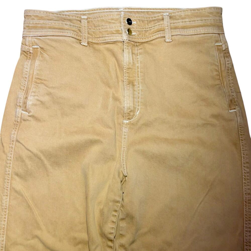 Joe's Jeans The Allana Wide Leg 33 Almond Wash Jeans - Picture 4 of 12